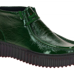 Clarks 26184663 4 TORHILL MOSS Damen Halbschuhe gr?n bequem Plateau Mokassin