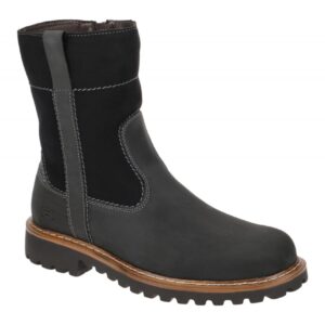 Josef Seibel Herrenstiefel 21927 CHANCE Schwarz Lammfell Winterstiefel Rei?ve...