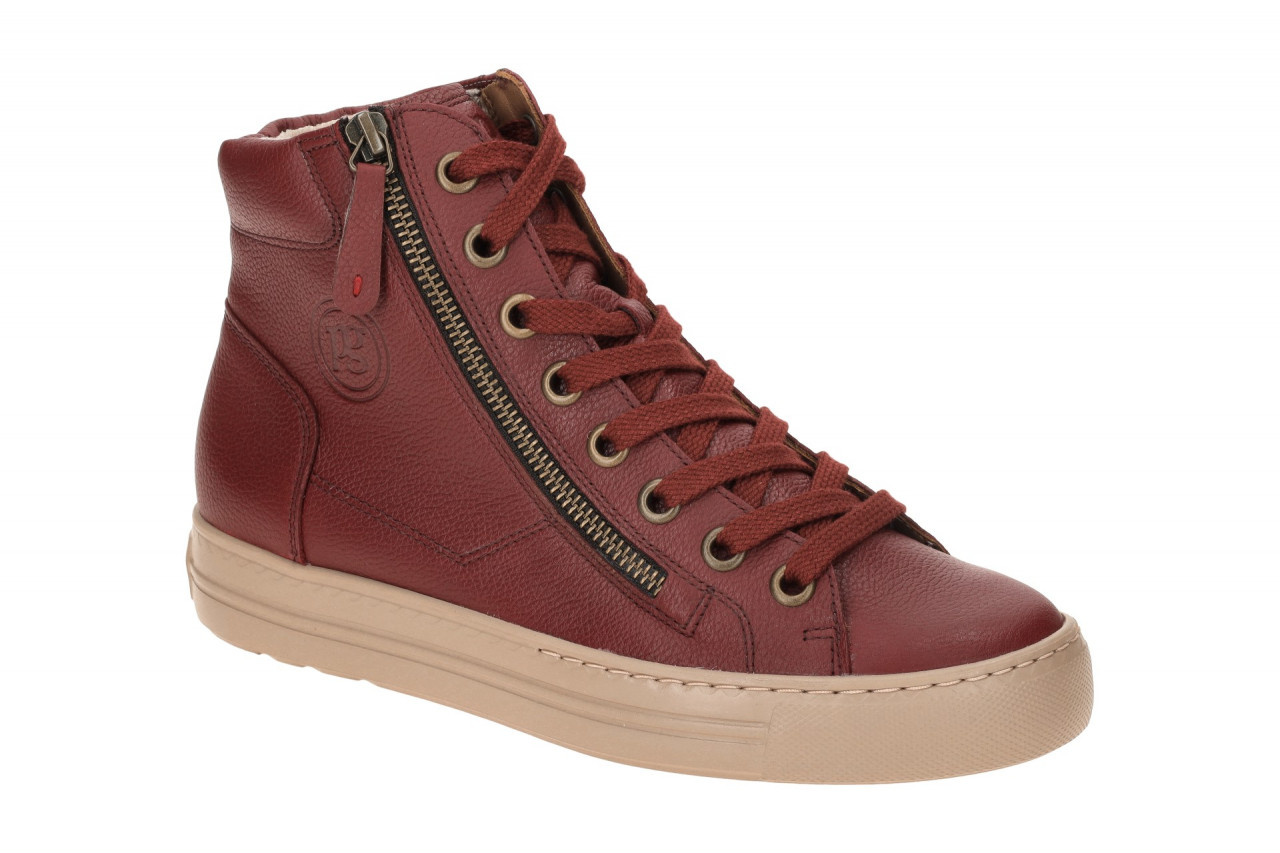 Paul Green Damen Stiefeletten 4024-31 PG 4024 Rot Wine Sportliche Mid-Sneaker... 1 Paul Green Damen Stiefeletten 4024-31 PG 4024 Rot Wine Sportliche Mid-Sneaker...