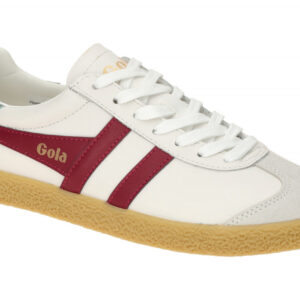 Gola CLB739XK Medallist Leather Women Halbschuhe Sneaker Wei?/White/Cerise/Gr...