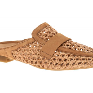 Paul Green 6207-009 Damen Pantoletten braun sisal Nubuck Leder elegante Mules
