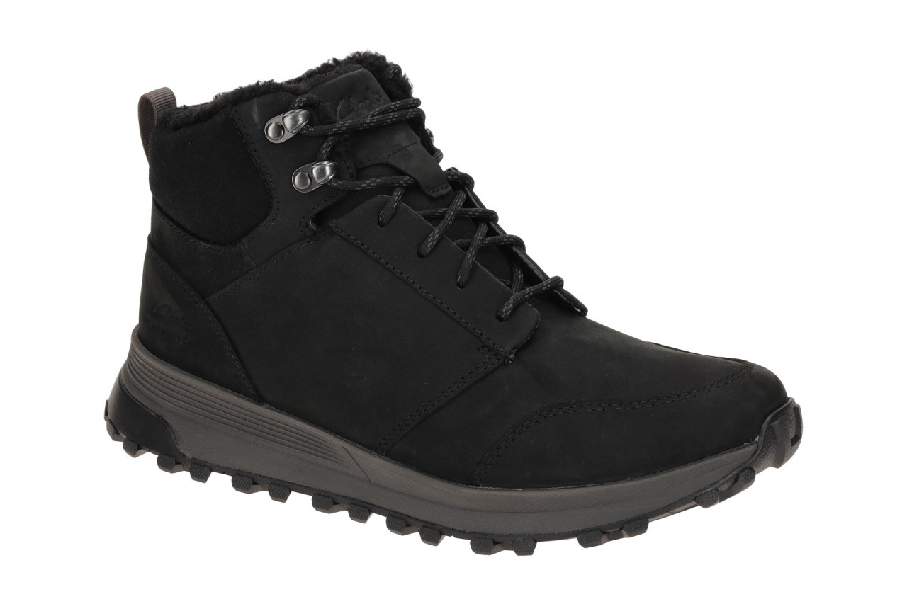 Clarks 26178660 7 ATL TREK UP WP Herren Winterstiefelette Schwarz Mimic Grip 1 Clarks 26178660 7 ATL TREK UP WP Herren Winterstiefelette Schwarz Mimic Grip