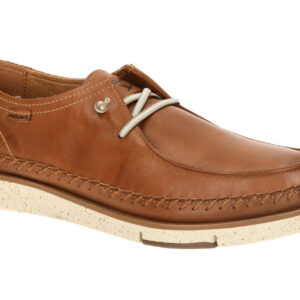 Pikolinos M6L-4274C1 San Juan Herren Slipper braun bequem Gummizug Schnellver...