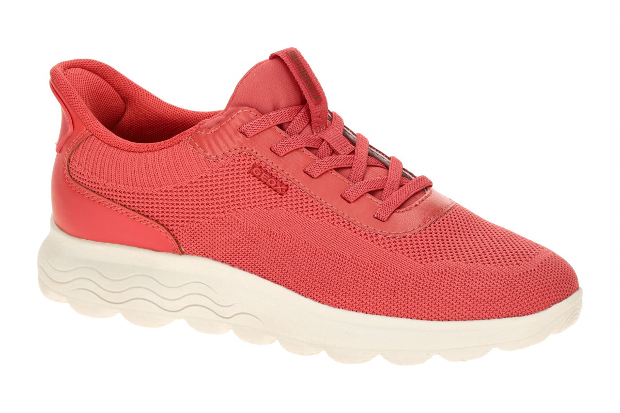 Geox D557MA SPHERICA PLUS A Damen Slipper rot coral Memory Foam 1 Geox D557MA SPHERICA PLUS A Damen Slipper rot coral Memory Foam