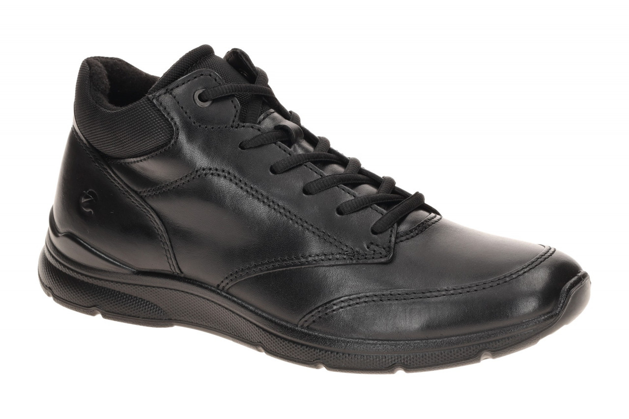 Ecco 51175401001 Irving Mid Cut Herrenschuhe Schwarz - Schn?rschuhe 1 Ecco 51175401001 Irving Mid Cut Herrenschuhe Schwarz - Schn?rschuhe