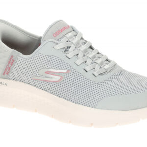Skechers 124836 GYPK GO WALK FLEX - GRAND ENTRY Damenschuhe Sneaker gray/pink