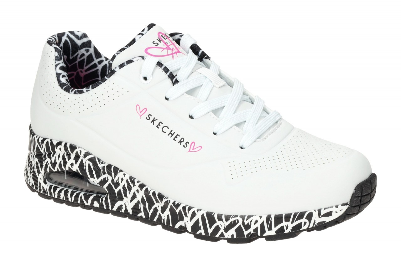 Skechers 155506 WBK UNO - LOVING LOVE James Goldcrown Collab Damen Sport Halb... 1 Skechers 155506 WBK UNO - LOVING LOVE James Goldcrown Collab Damen Sport Halb...