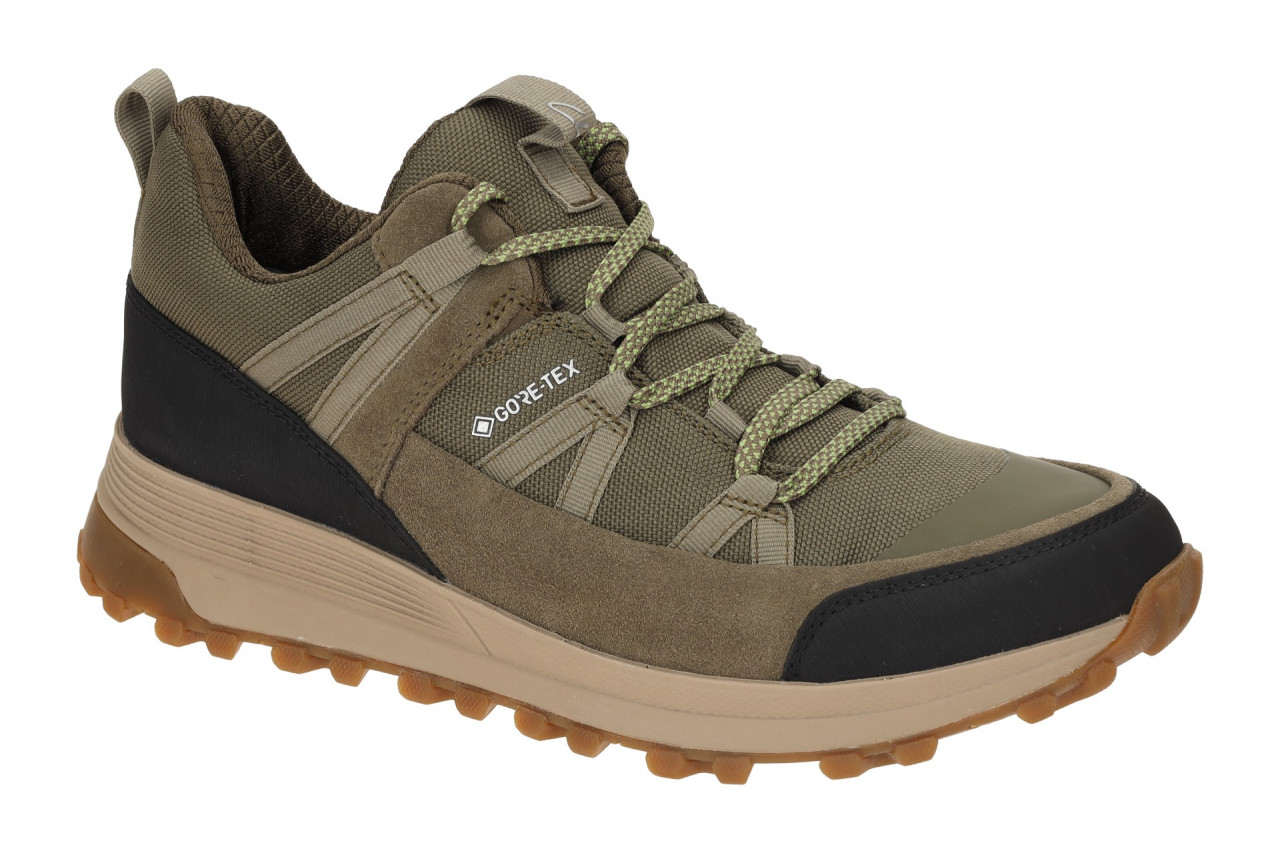 Clarks 26172694 7 TrekRun GTX Herrenschuhe dunkeloliv GORE-TEX wasserdicht at... 1 Clarks 26172694 7 TrekRun GTX Herrenschuhe dunkeloliv GORE-TEX wasserdicht at...