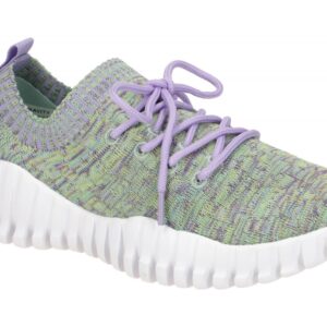 Bernie Mev. BM Gravity BM101 Damenschuhe Gr?n Light Rainbow Vegan Memory Foam