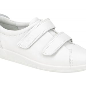 Ecco 20651301002 SOFT 2.0 Damen Slipper - Halbschuhe, Wei? Bright White, Bequ...