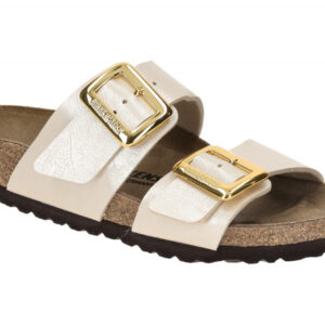 Birkenstock 1029492 SYDNEY CUSHION BUCKLE in Wei? - graceful pearl white, Dam...