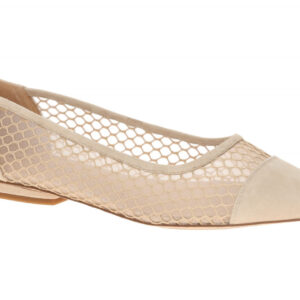 Peter Kaiser Damen Ballerinas 9-72119-46 336 Beige Sand Velourleder Slipper