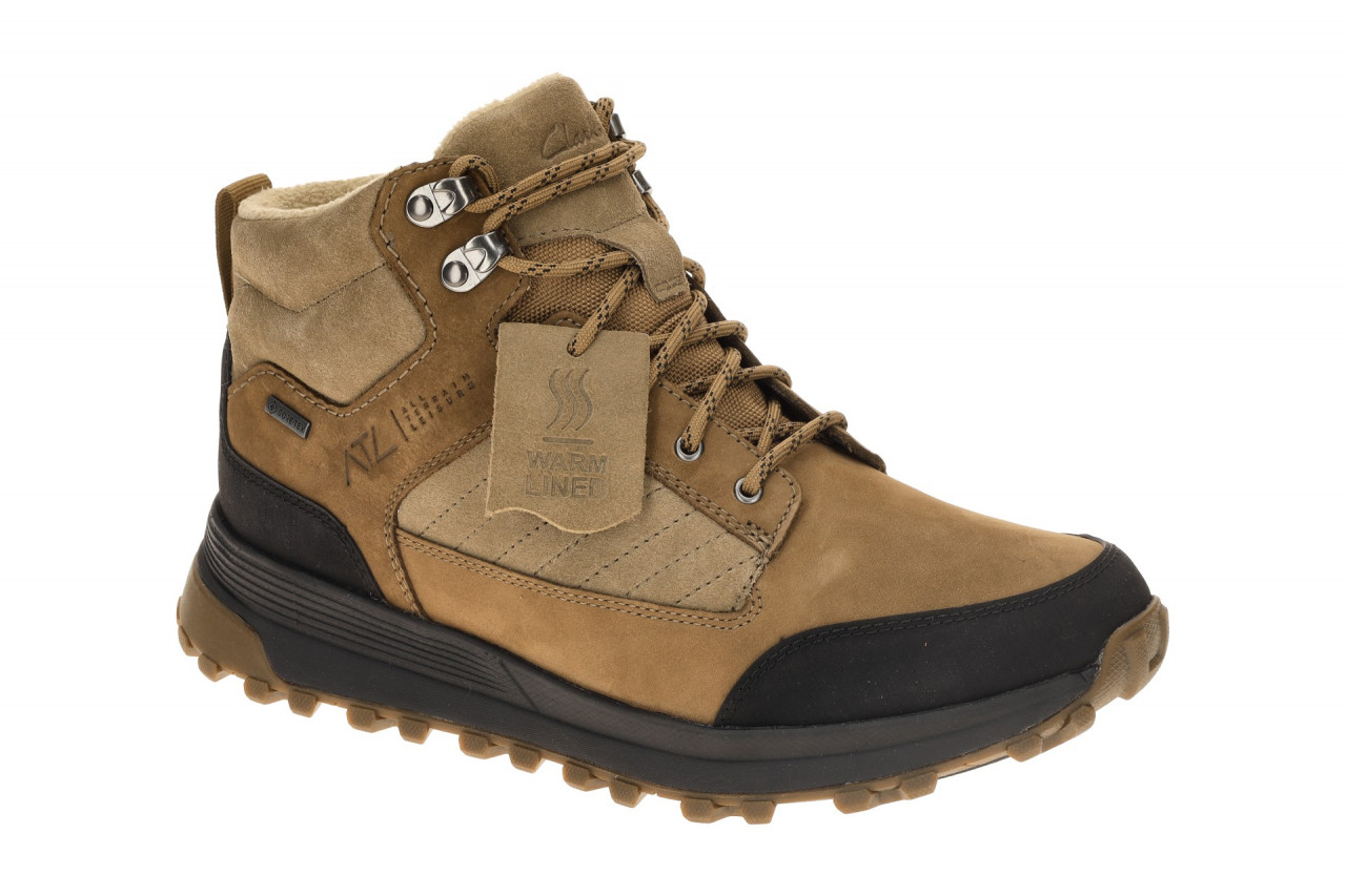 Clarks ATL TREKHI GTX Herren Stiefeletten Braun Sand Wasserdicht Warmfutter 1 Clarks ATL TREKHI GTX Herren Stiefeletten Braun Sand Wasserdicht Warmfutter