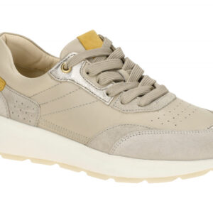 Gabor Damen Halbschuhe 83.484 Grau Abetone Combi Sneaker F Wechselfu?bett