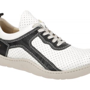 Eject 19965 OCEAN Herrensport-Halbschuhe in Wei?/Schwarz - Echtleder, Gummisohle
