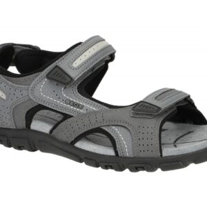 Geox Herren Sandale U8224D light grey - wasserdicht + atmungsaktiv