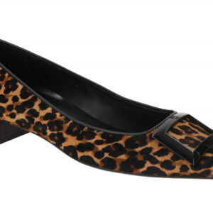 H?gl Damen Pumps 8-2236 Braun Camel Ledersohle Blockabsatz