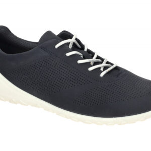 Ecco 80238402038 Marine Blau Herren Sneaker Low-Cut PU Sohle