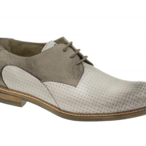 Bello HE176 Piquet Ghiaccio Herrenschuhe Grau Echtleder Schn?rschuhe
