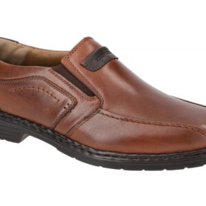 Josef Seibel Herrenschuhe 42803 ALASTAIR 03 Braun Cognac Weitbequem Slipper