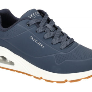 Skechers 73690 NVY Damen Sportliche Halbschuhe Dunkelblau Memory Foam