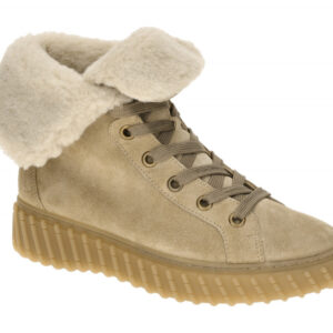 Paul Green Damenstiefel 5449-020 Beige Grain Winter Boots Warmfutter Gummisohle