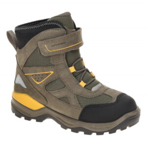 Ecco 710312 SNOW MOUNTAIN - KIDS Jungen Kinderstiefel Braun Dark Clay Waterproof