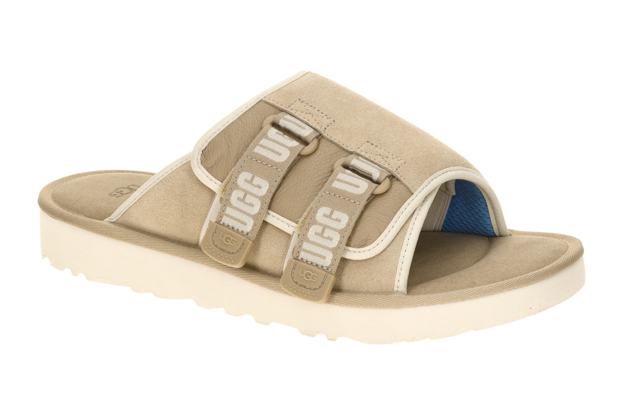 UGG 1142730 SSNT Herren Pantoletten Beige Sand/Santorini Klettverschluss Flex... 1 UGG 1142730 SSNT Herren Pantoletten Beige Sand/Santorini Klettverschluss Flex...
