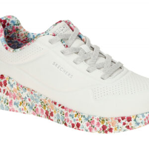 Skechers 177293 WMLT Uno Lite - Subtle Prints Damen Sneaker Wei? Multi Blumen...