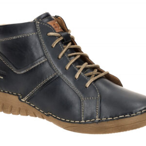 Josef Seibel Damen Winterstiefeletten FELICIA 01 Blau Ocean - Leicht, Warmfut...