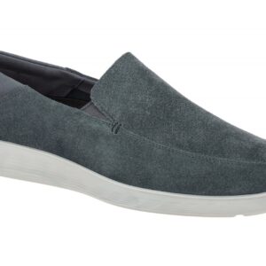 Ecco 520374 S LITE HYBRID Herren Slipper blau ombre Echtleder Dual Fit