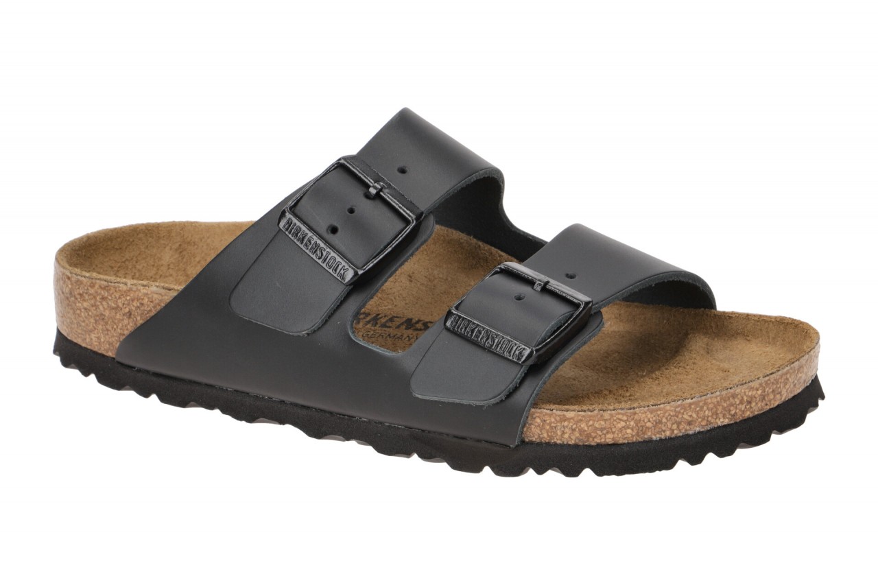 Birkenstock 51193 ARIZONA BS Pantolette schwarz Echtleder Narrow Fit 1 Birkenstock 51193 ARIZONA BS Pantolette schwarz Echtleder Narrow Fit