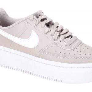 NIKE DM0113 005 Damen Halbschuhe Sneaker grau-violett/wei? Plateau 3cm Normal...