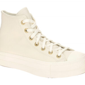 Converse A12764C CTAS_Lift_Hi Damen Plateau Sneaker Wei? egret/gold