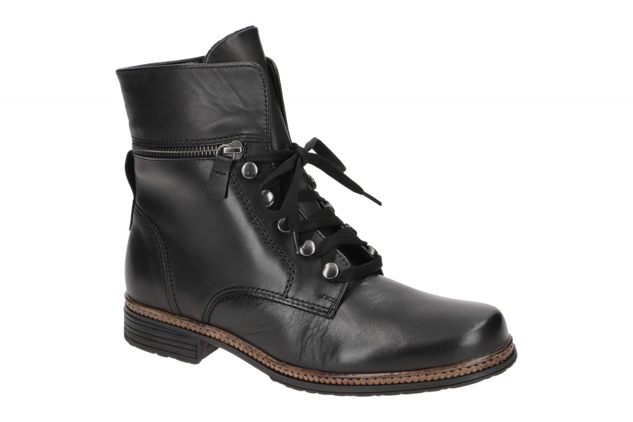 Gabor Damen Stiefeletten 74.676.27 Schwarz - Elegant, Best Fitting, Leder, Te... 1 Gabor Damen Stiefeletten 74.676.27 Schwarz - Elegant, Best Fitting, Leder, Te...