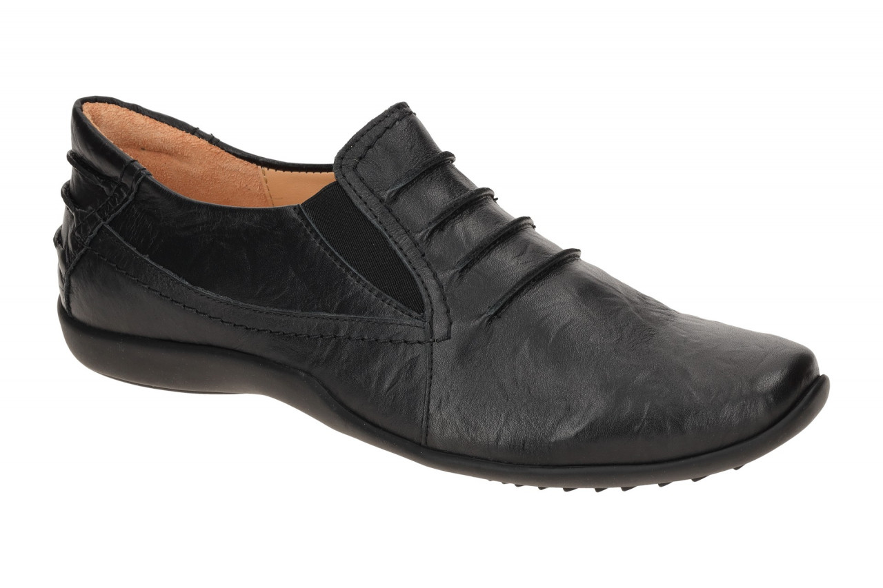 Think Herrenschuhe Stone Schwarz Echtleder Slipper Gummisohle 1 Think Herrenschuhe Stone Schwarz Echtleder Slipper Gummisohle