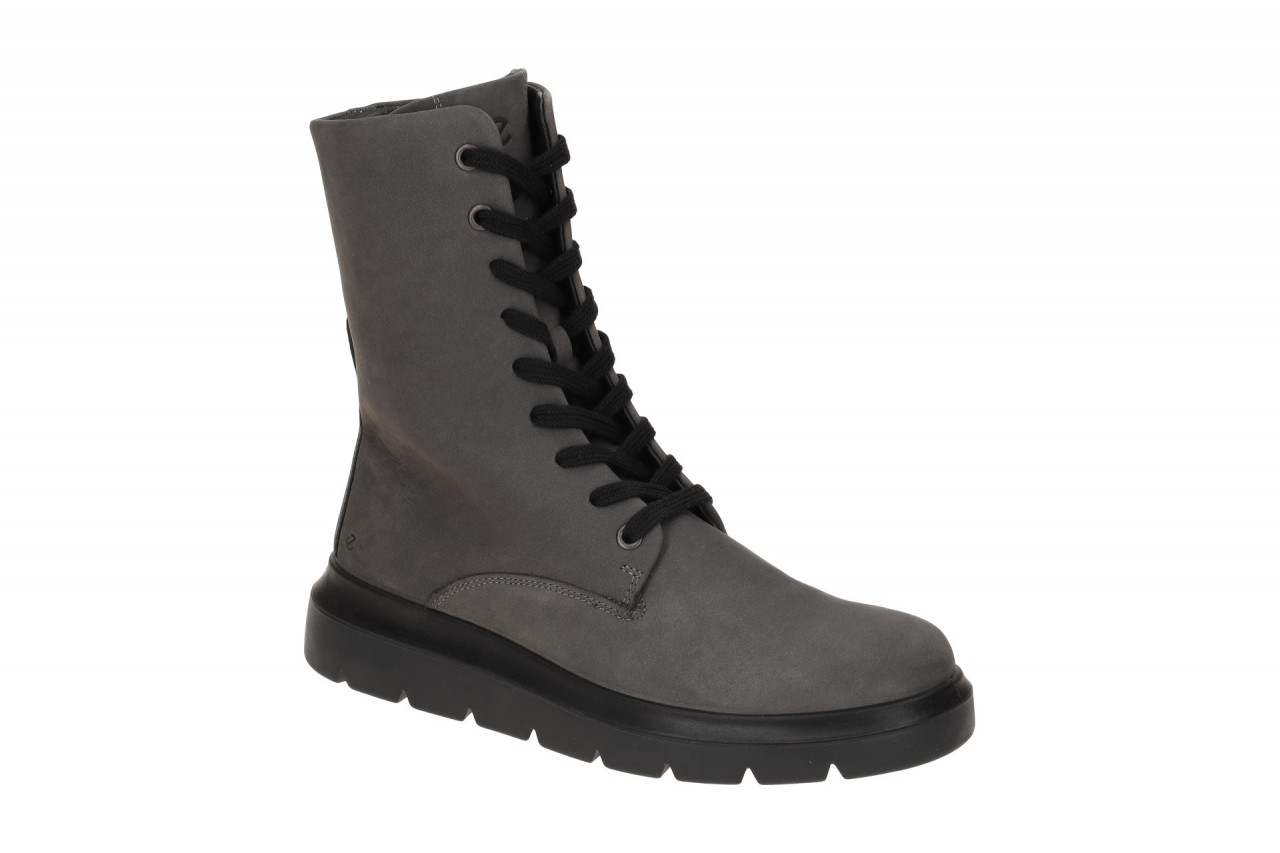 Ecco 216213 NOUVELLE WOMEN Damenstiefel Grau Magnet Lace Up Boot 1 Ecco 216213 NOUVELLE WOMEN Damenstiefel Grau Magnet Lace Up Boot