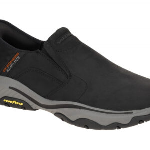 Skechers 204847/BLK Herren Slipper Schwarz - CRASTER LANIGAN Hand Free Slip Ins