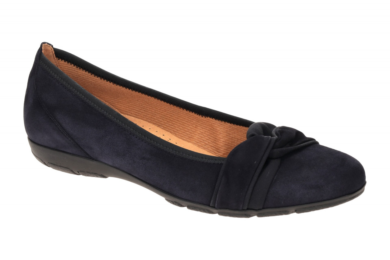 Gabor 04.165.16 Damen Ballerinas Slipper atlantik blau Echtleder Hovercraft 1 Gabor 04.165.16 Damen Ballerinas Slipper atlantik blau Echtleder Hovercraft