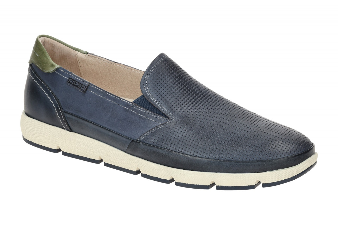 Pikolinos M4A-3221C1 pacific Herren Slipper blau Gummi Laufsohle - bequeme Se... 1 Pikolinos M4A-3221C1 pacific Herren Slipper blau Gummi Laufsohle - bequeme Se...
