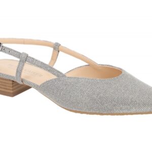 Peter Kaiser PK 24167/046 AINA-EX 26 Damen Sling Pumps grau silber Glitzer Ab...