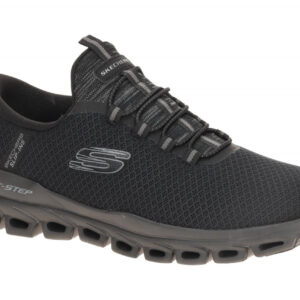 Skechers 233010 BBK GLIDE STEP - NOXUS Herren Slip-Ins Sneaker Schwarz