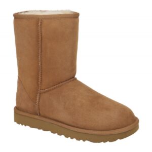 UGG 1016223 che Classic Short II Damen Winterstiefel Braun Lammfell Warmfutter