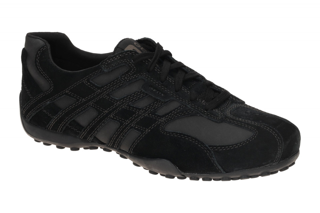 Geox U55MNB 022EK C9999 Herrenschuhe Schwarz SNAKE ORIGINAL A - uomo 1 Geox U55MNB 022EK C9999 Herrenschuhe Schwarz SNAKE ORIGINAL A - uomo