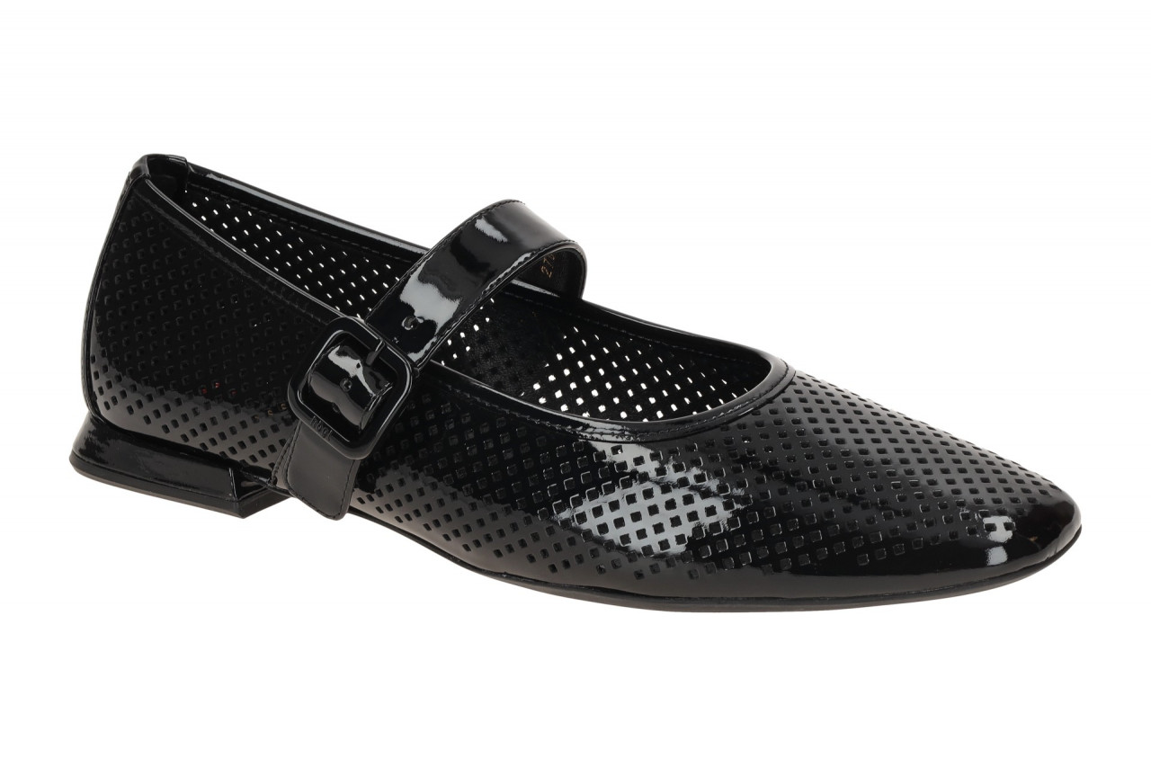 H?gl 0964 Schwarz Lackleder Ballerinas - Damen Halbschuhe Mary Jane Stil 1 H?gl 0964 Schwarz Lackleder Ballerinas - Damen Halbschuhe Mary Jane Stil