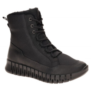Ecco GRUUV BOOT WP 21836351052 schwarz - sportliche Stiefelette f?r Damen