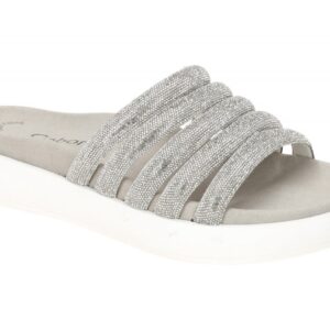 Gabor 83.752.81 Pantoletten Silber Kristall - Bequeme Damenschuhe