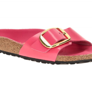 Birkenstock Damen Pantoletten Madrid Big Buckle 1031844 Pink high shine fuchs...