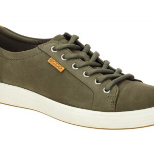 Ecco 430004 SOFT 7 MEN`S - dunkelgr?n + tarmac Sneakers in Echtleder & Gummi-...