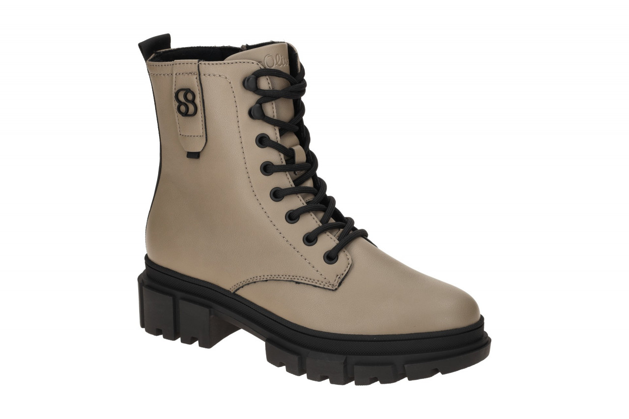 S. Oliver Damen Stiefeletten 5-25214-41 taupe bequeme Chunky Boots 1 S. Oliver Damen Stiefeletten 5-25214-41 taupe bequeme Chunky Boots